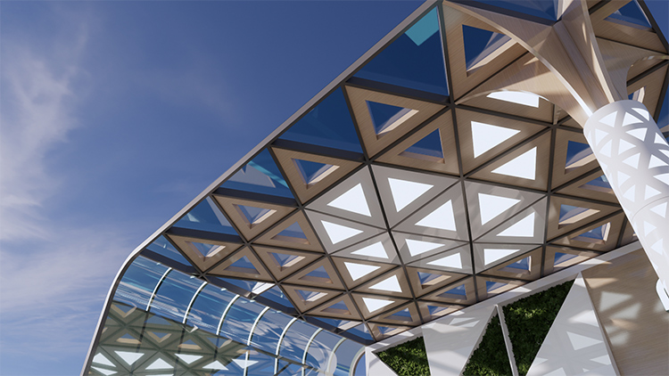 移动式景观站单机位